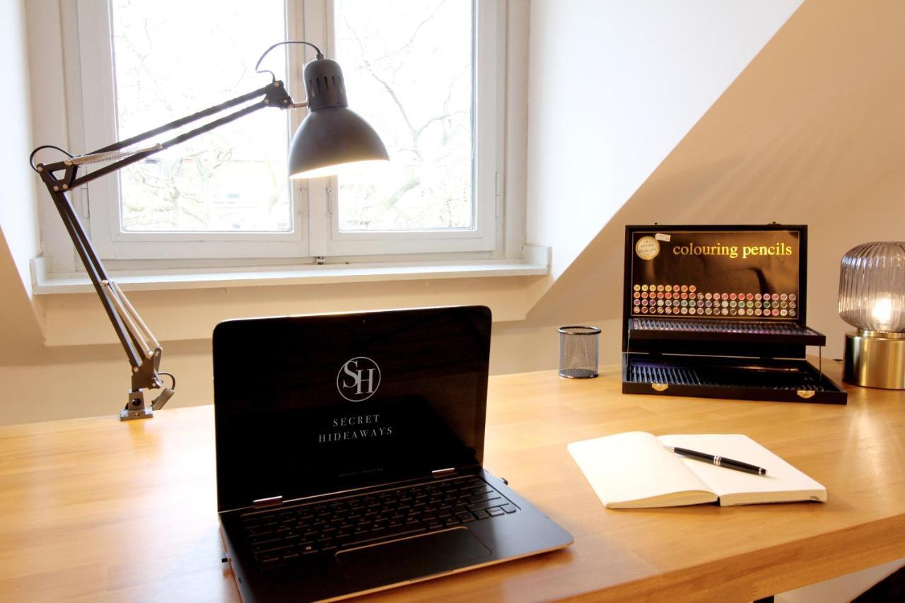 Secret Hideaways Boho Artstudio Mit Smarthome Nahe City L Messe L Hbf Duisburg Bagian luar foto
